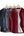 Men's Mandarin Collar Long Sleeves Shirt (Pack of 4)