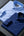 Men's Formal Regular Fit Cotton Full Sleeve Shirt - Sky Blue & Navy Blue Combo